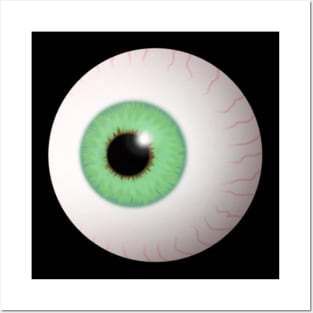 Eye of Seeing (Green) Posters and Art